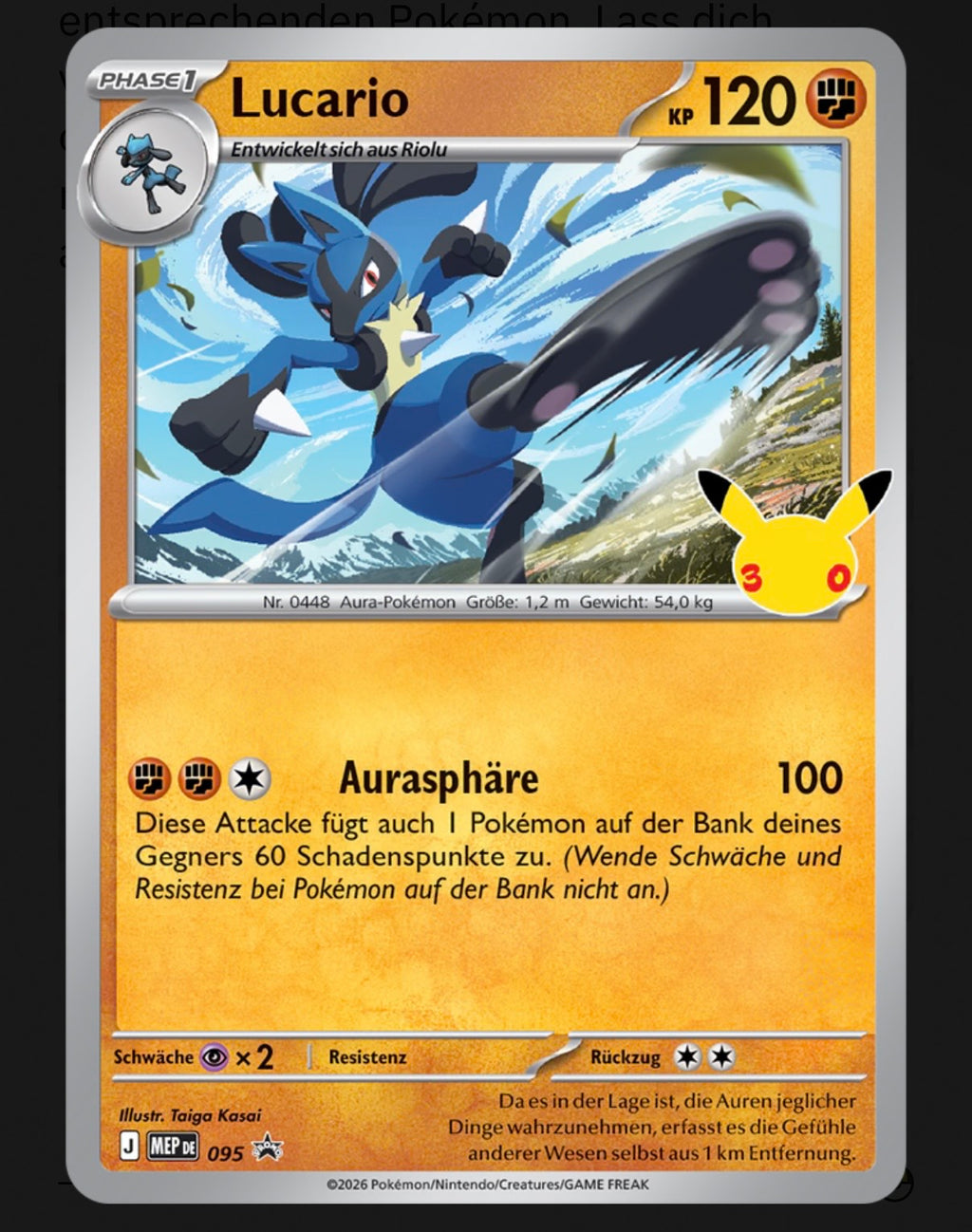 Pokémon-Sammelkartenspiel: Tech-Sticker-Kollektion 30 Jahre