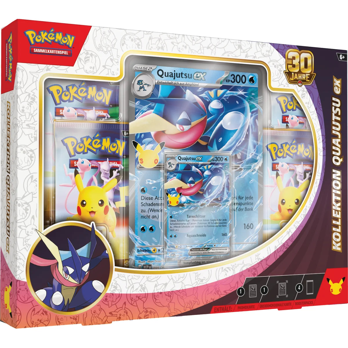 Pokémon-Sammelkartenspiel: Kollektion 30 Jahre: Quajutsu-ex