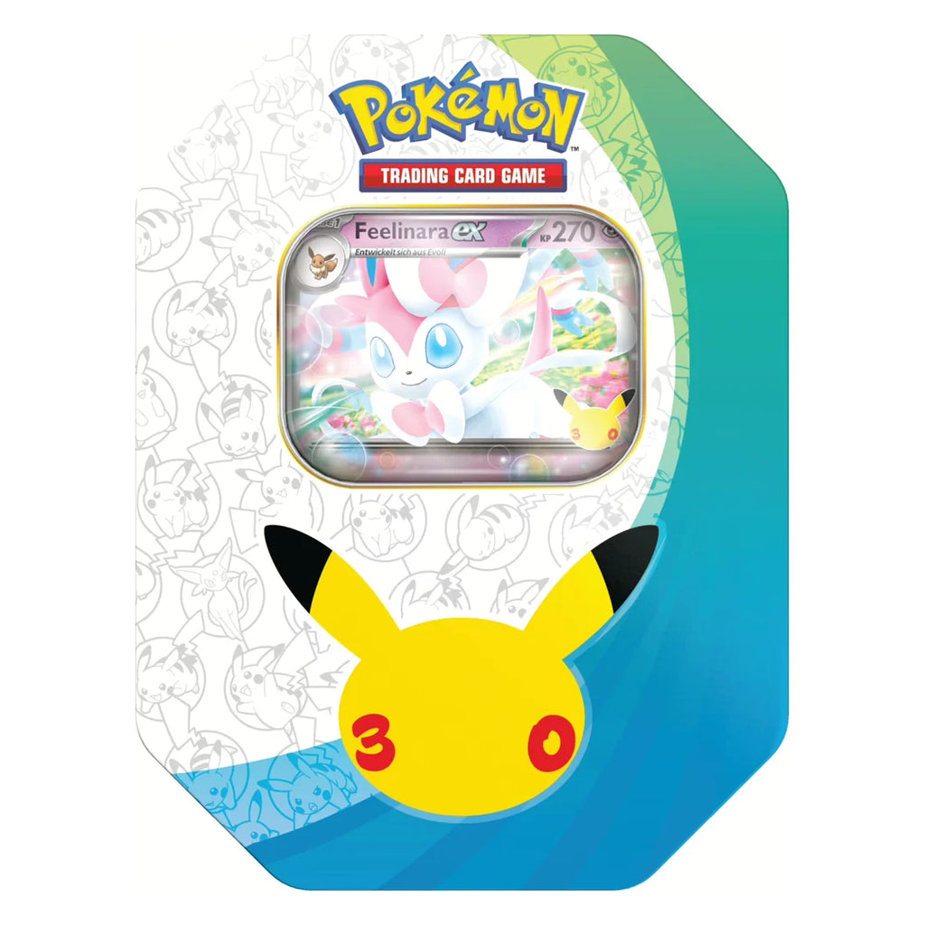 Pokémon-Sammelkartenspiel: Tag Tin 30 Jahre